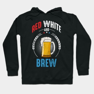 Red White And Brew Hoodie